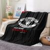 1PC Manchester Unitedaa Print Flannel Blanket, High quality Comfortable for All Seasons, Home Decor, Warmth and Comfort, Perfect for Christmas Gifts