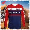 ABO2  Honda 2026 Summer New Off-Road Motorcycle Riding T-Shirt Breathable Sportswear Men and Women Riding Clothes