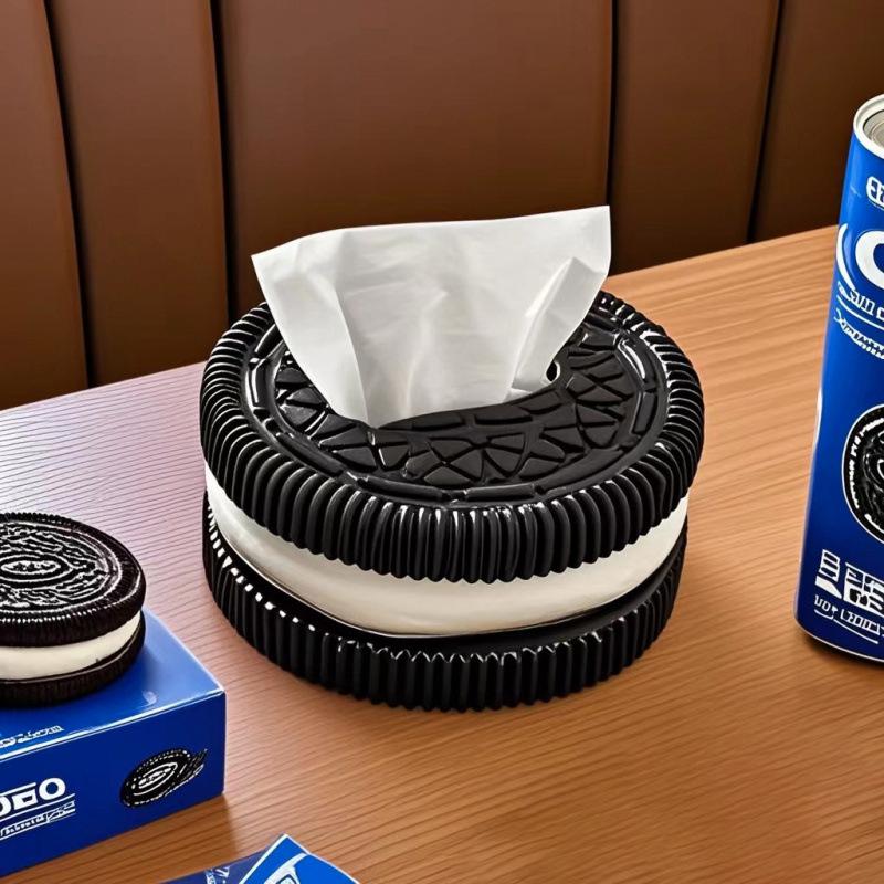 Коробка для салфеток Oreo: Стильный декор для гостевых спален и прикроватных тумбочек