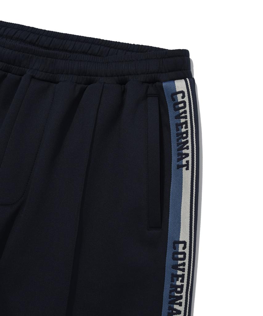 COVERNAT Retro Track Wide Pants Navy