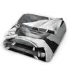 American singer Johnny Cash Plush Blanket Kids  Flannel Throw Blanket For Living Room Soft Warm Bedspread Birthday Present
