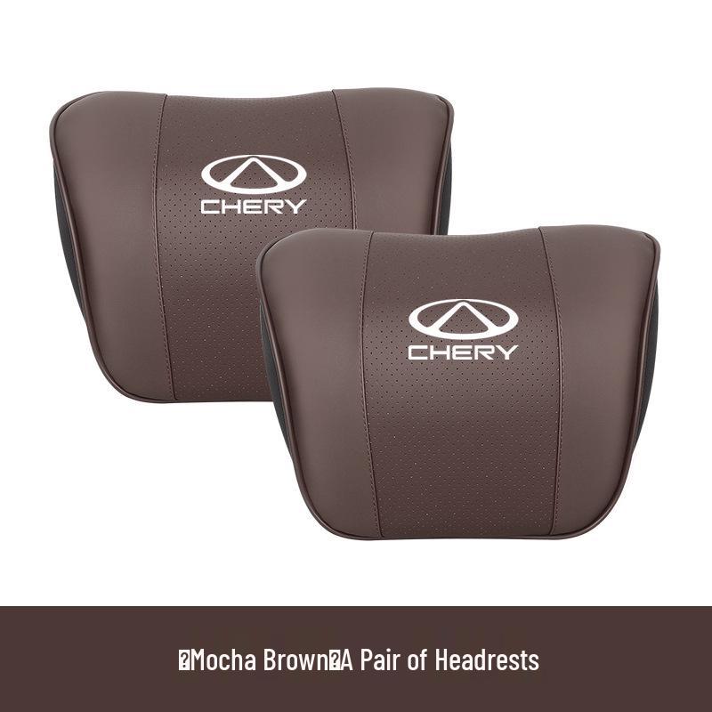 Chery Car Neck Support Pillow: Compatible with Little Ant QQ, Ice Cream Arrizo 5, Tiggo 8 Headrest