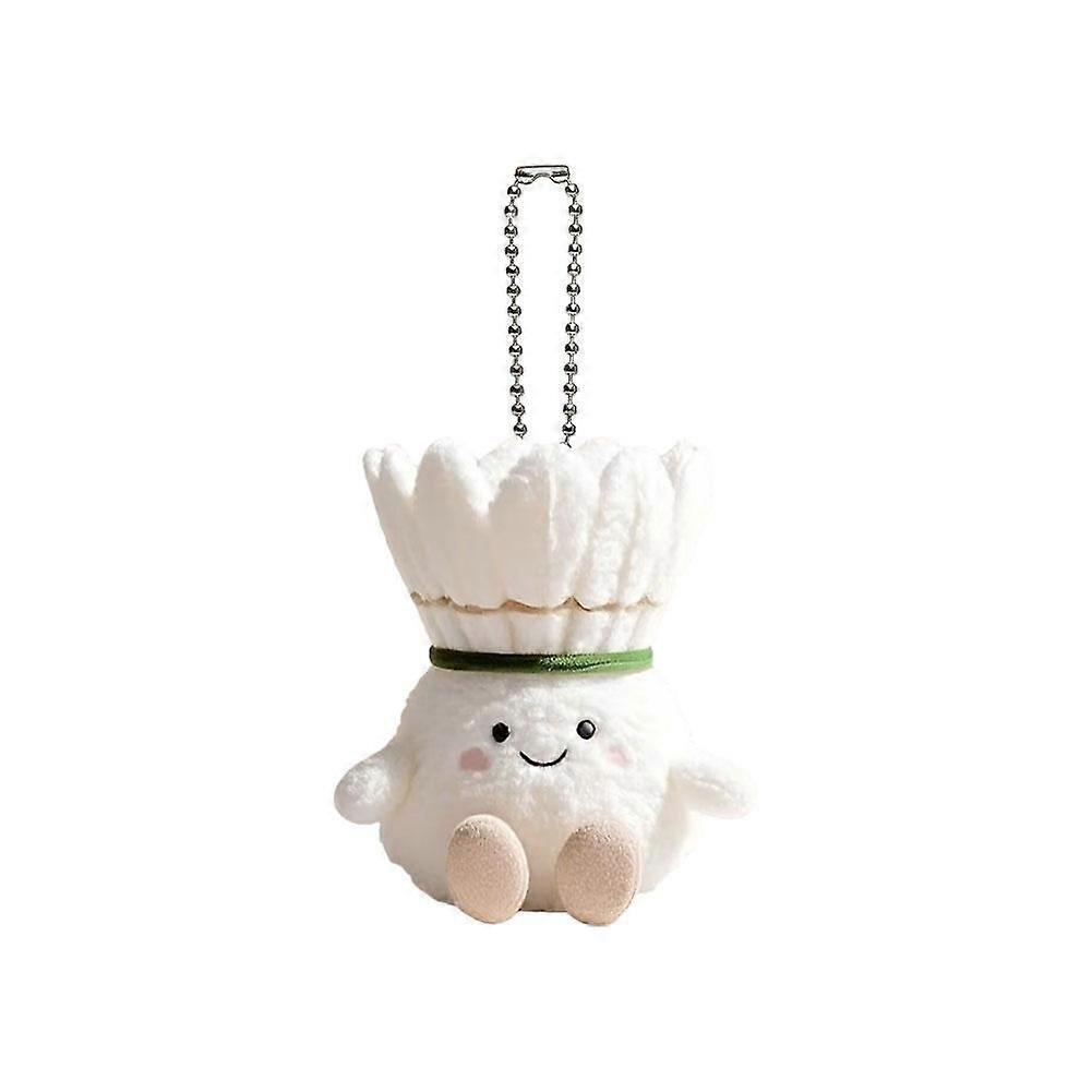 15cm Cute Cartoon Badminton Plush Doll Keychain Creative Kawaii FurryPlush