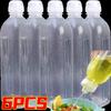 Kitchen Oil Bottle Plastic Seasoning Squeeze Bottle Dispenser for Salad BBQ Sauce Condiment Containers Cooking Tool