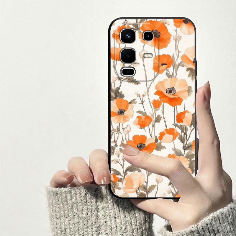 Для Infinix Note 50 Pro 4G /X6855 X6858 Чехол Мягкий Силиконовый Чехол для Телефона Для Infinix Note 50X 5G /X6857B Ударопрочный Защитный Чехол