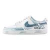 Nike Court Vision 1 Elephant Износостойкие Низкие Скейтбордические Кроссовки Мужские Голубой Белый DH2987-101(Команда529-)