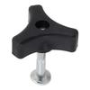 Hi-Strength Triple-Cornered Triangles Knob Handle Lawn Mower Handlebar Nuts  Outdoor Tools