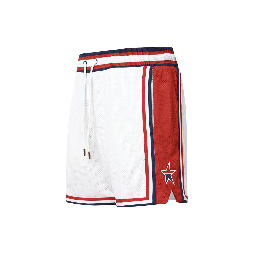 Jordan Trophy Room Collaboration Pattern Print Breathable Sports Basketball Casual Shorts Unisex Bottoms White Orange DR2957-133