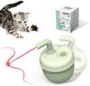 Gworld Innovative Cat Bubble LED Light Toy Interactive Play with Rotating LED Catnip Rechargeable Automatic Cat Popular for Solitary Exercise Stress