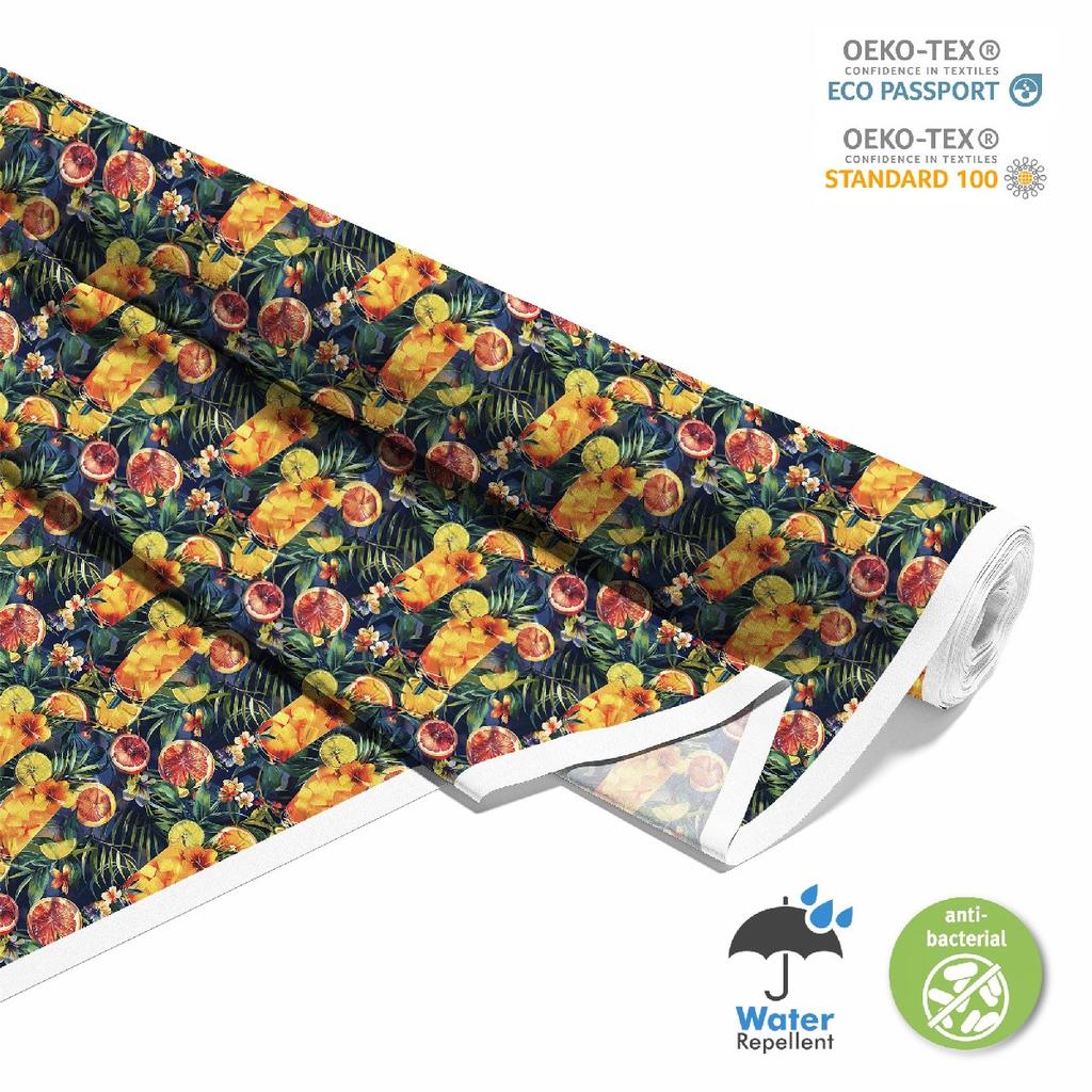 Outdoor Dekostoffe Oxford - Motiv Cocktail | Dx8713