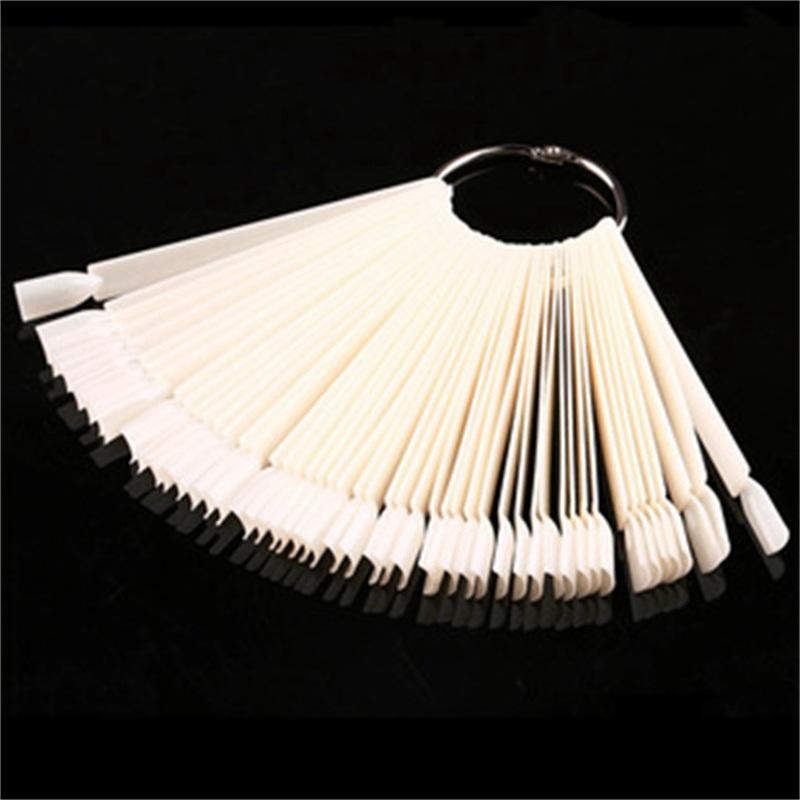 Цветная карта с клеем, художественное колесо, дисплей с вентилятором, цветная пластина для ногтей, цветная карта для ногтей, практический цвет