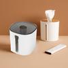 Круглая коробка для хранения салфеток Без сверления Коробка для салфеток Креативный держатель для туалетной бумаги Отель