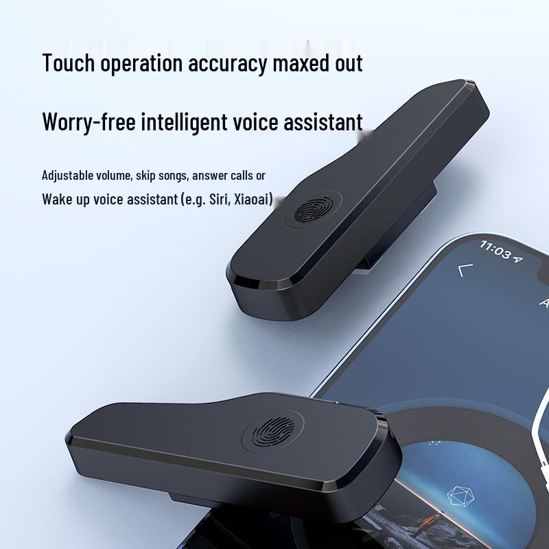 Bluetooth-гарнитура с зажимом, сверхдолгим временем работы и сенсорным управлением