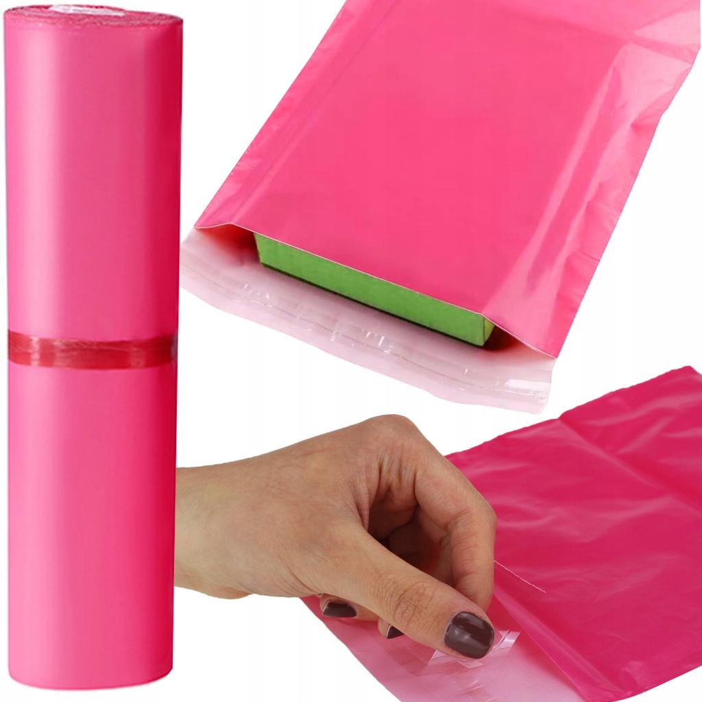 Pink Courier Poly Mailers A3 310X420Mm - 1000 Pcs