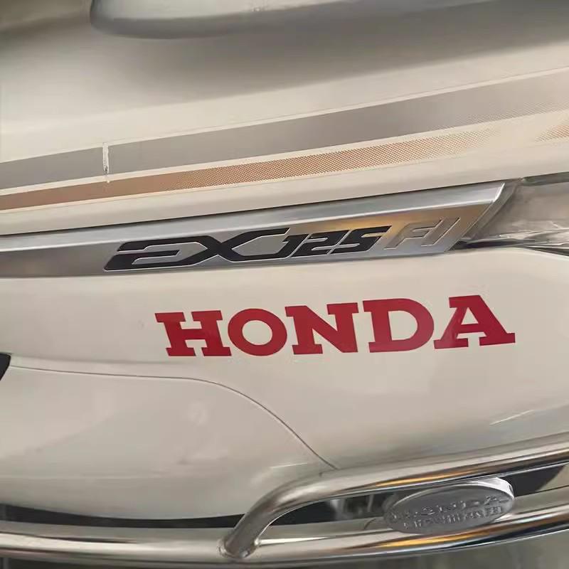 """Буквенные наклейки Honda для электромотоциклов, водостойкие и креативные элементы декора кузова"""