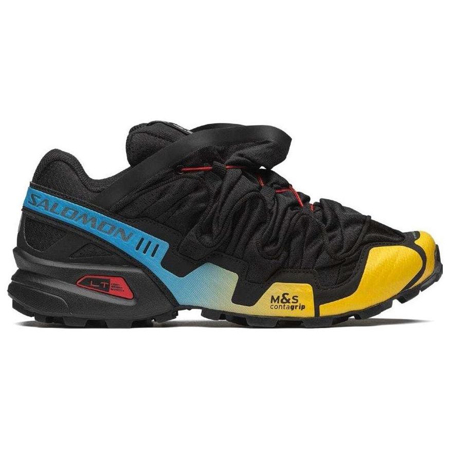 SALOMON Y/Project X  Speedcross 3 Коллаборация Нескользящие Низкие Повседневные Функциональные Уличные Мужские Кроссовки Черный 476423