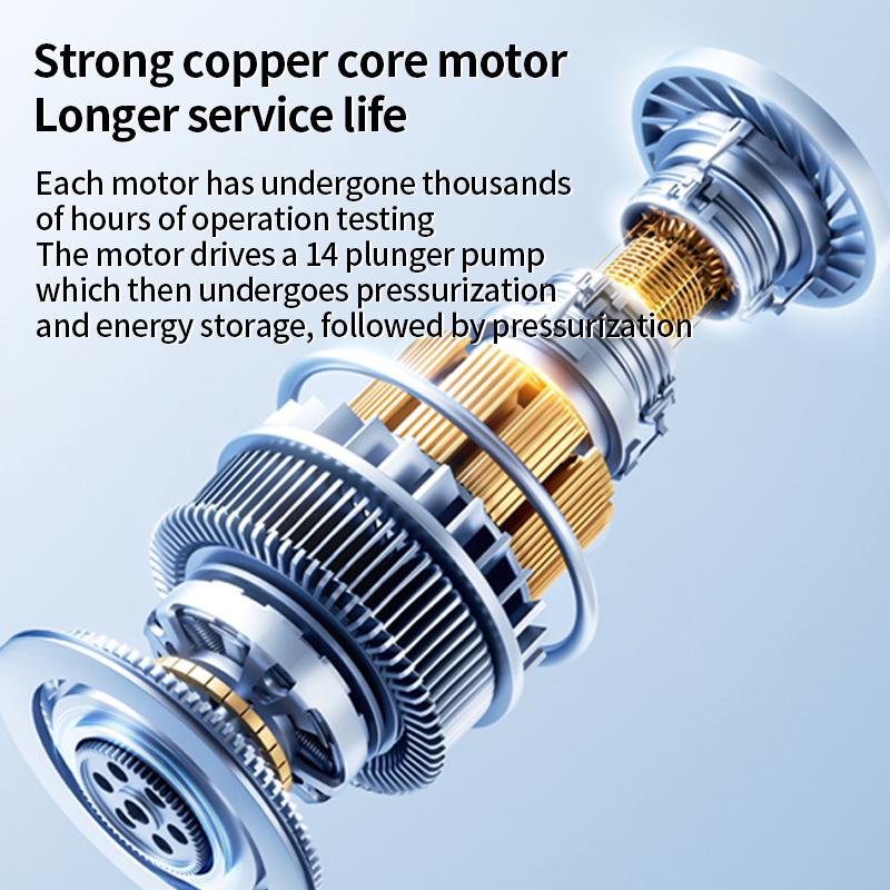 Wireless High-Pressure Car Wash Gun: Portable Lithium Battery Watering Tool for Home Use