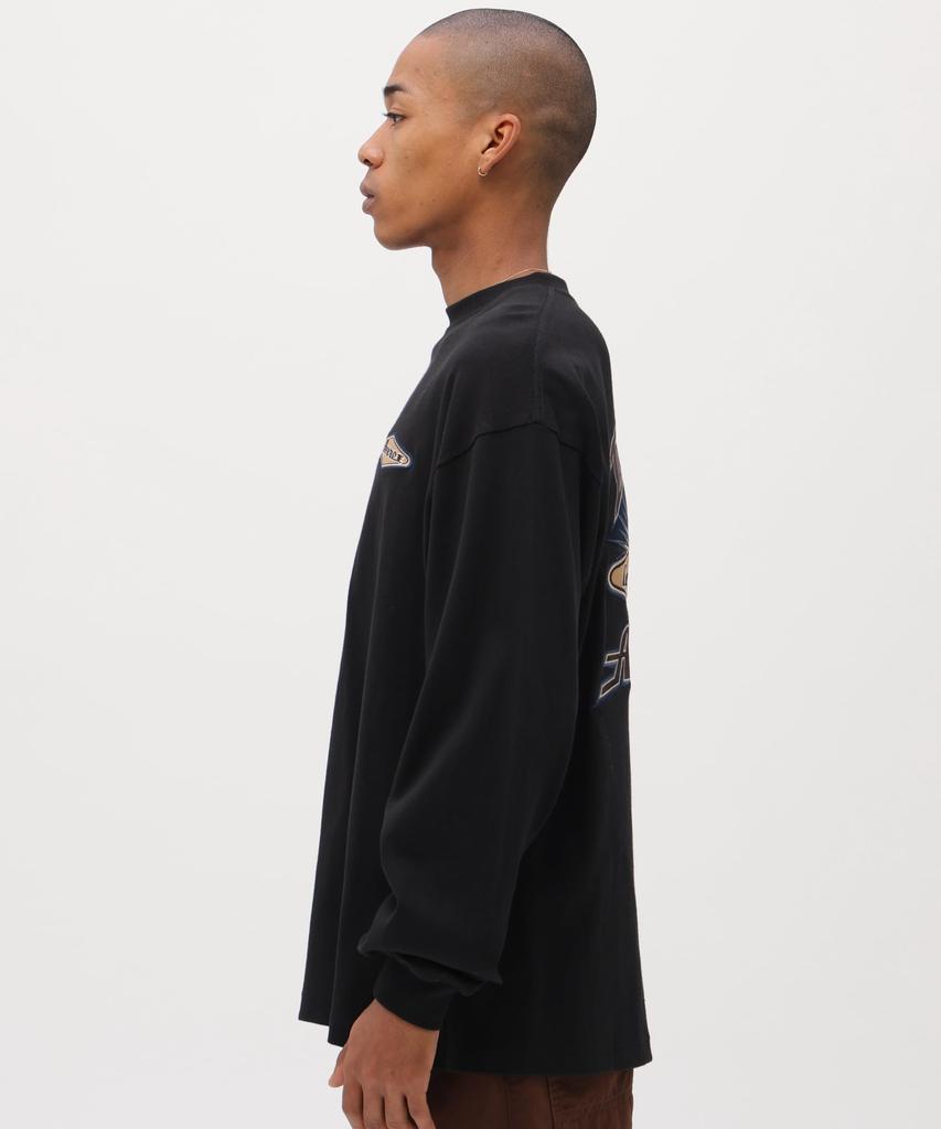AVIREX GRAPHIC L/S T-SHIRT "THE KINGS" black 783-6130005