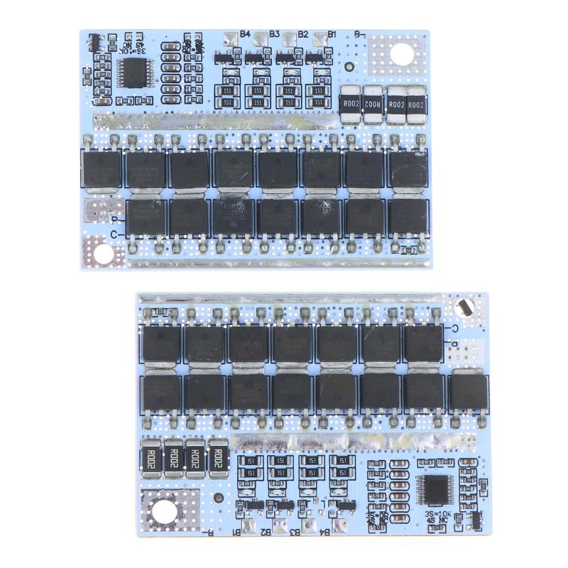 Плата защиты аккумулятора BMS 3S 4S 5S 3,7 В 100 А с балансировкой для DIY-аккумулятора из литий-полимерных ячеек