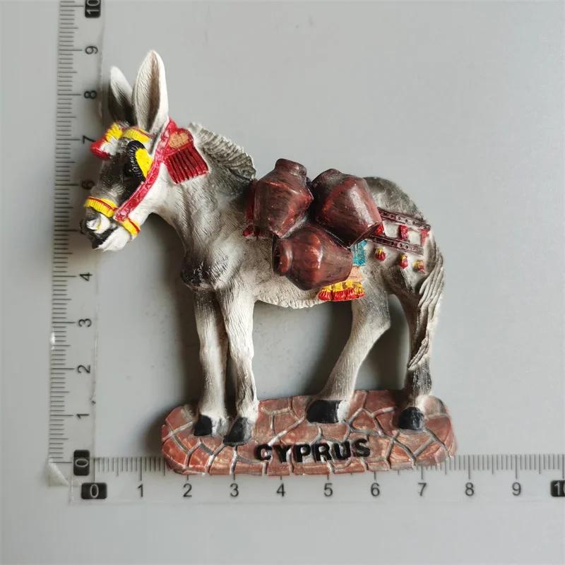 Кипрские магниты на холодильник Туристический сувенир Средиземноморский холодильник Магнитная наклейка Imanes Para El Refrigerador Украшение для дома