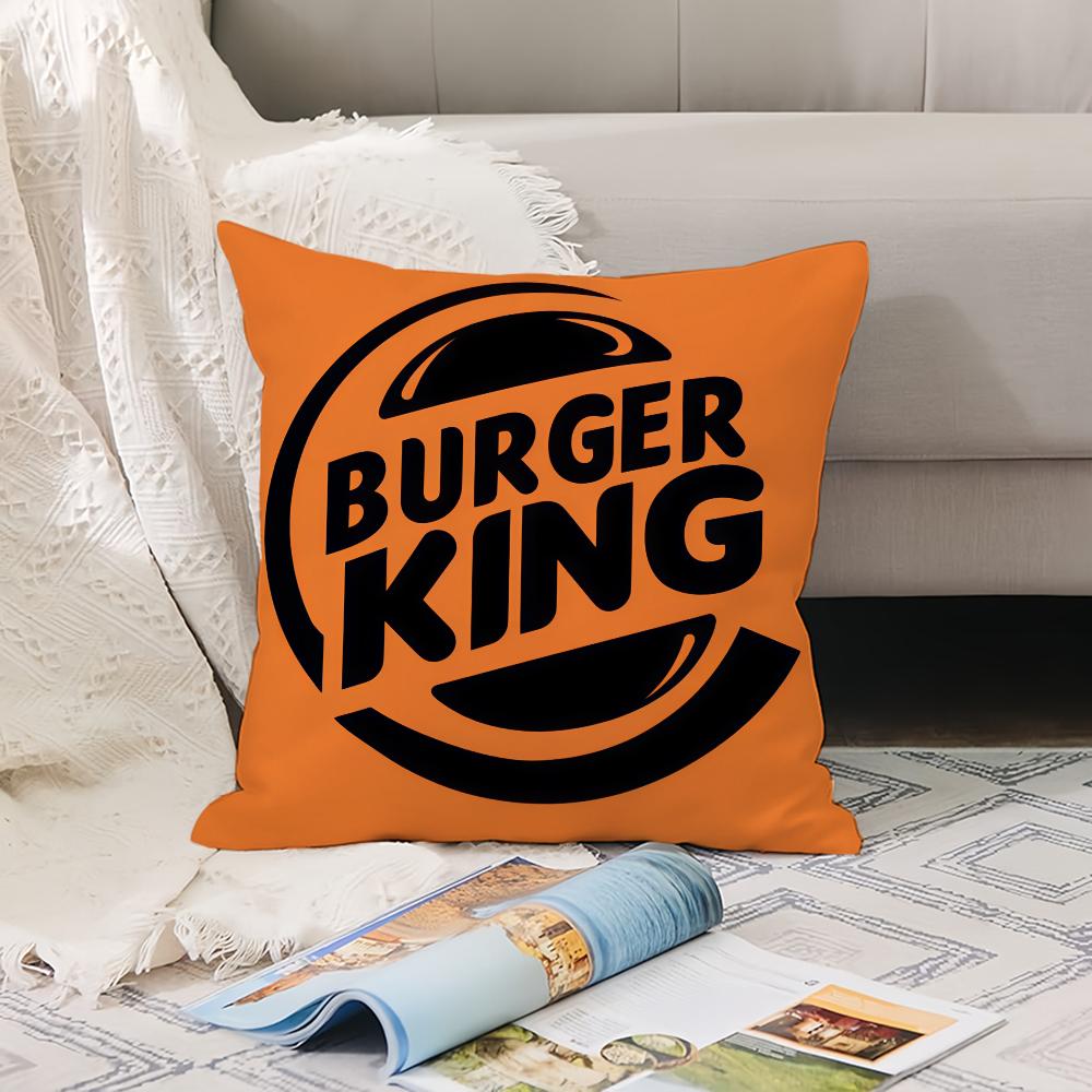 Модная наволочка с принтом B-Burger K-King, офисные подушки, подходит для дивана, автомобиля, спальни, декоративная наволочка