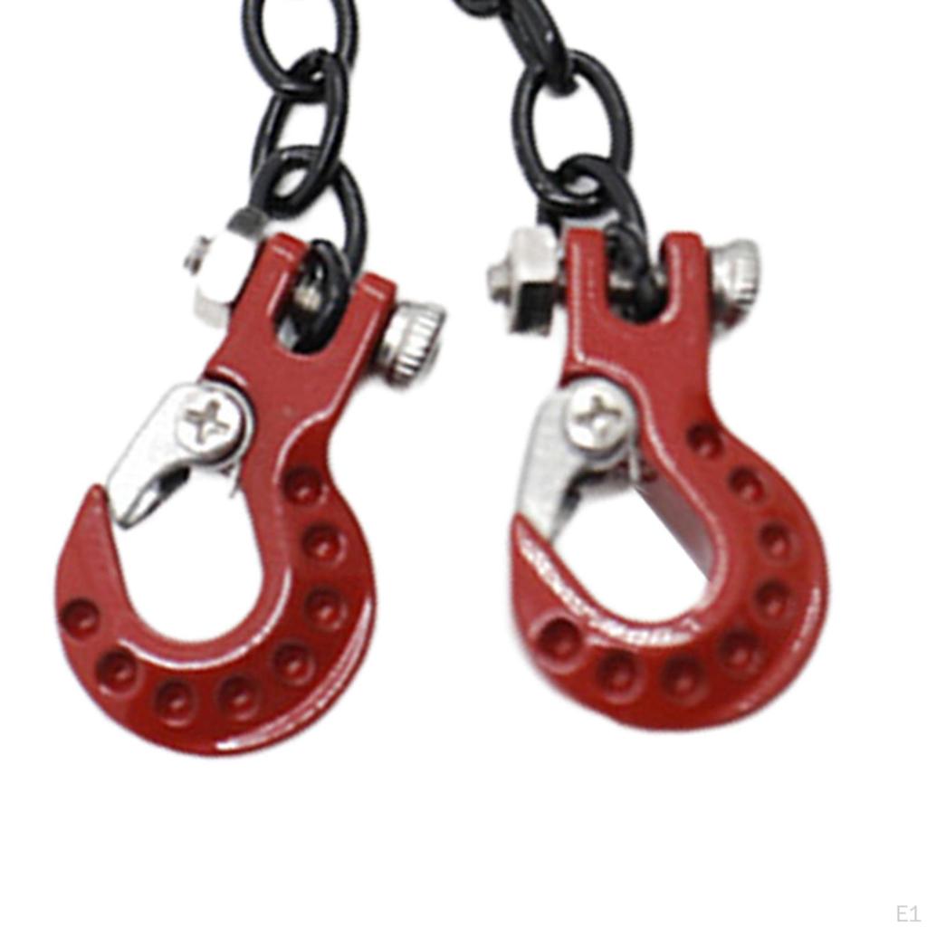 Привлекательная радиоуправляемая машинка с универсальным крюком для прицепа для гусеничного грузовика с дистанционным управлением, модель для хобби, декор