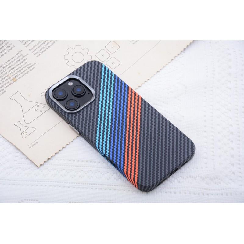 Carbon Fiber Magnetic Phone Case IPhone 17 Pro Max 16 Plus Shockproof Protective Cover