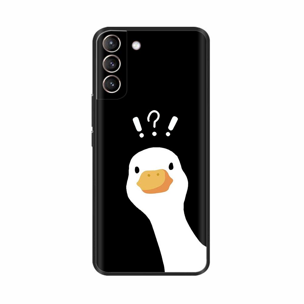 Милый Мультяшный Расписной Чехол для Телефона Samsung Galaxy S21 S20 S23 S24 S25 FE Ударопрочный Чехол Мягкая Силиконовая Задняя Крышка Fundas