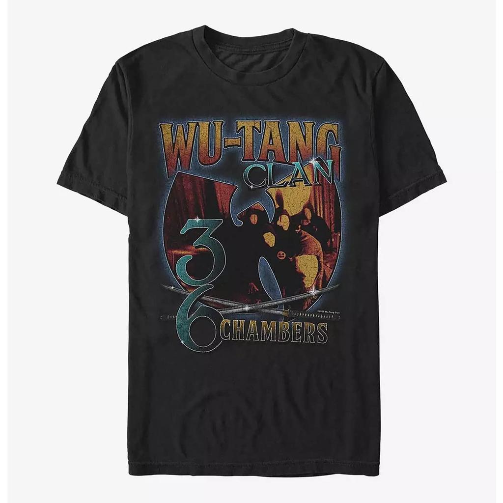 Pop Summer WuTang Clan Hip Hop Group American Retro Loose ShortSleeved TShirt for Unisex and Women