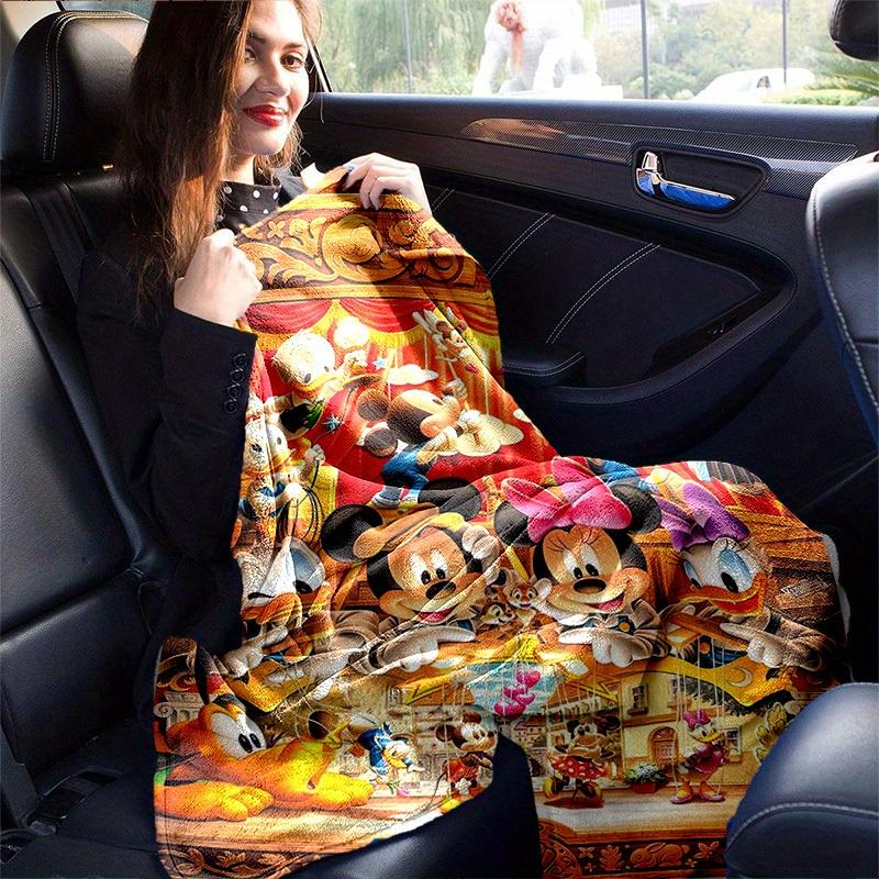 1pc, Disney Home Decor, Flannel Throw Blanket, Living Room, Bedroom, and More! Perfect as a Gift or for Outdoor