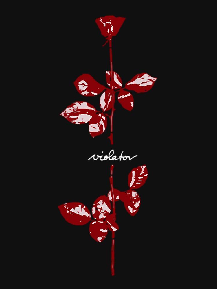 Violator Red - Depeche Mode Classic T-Shirt