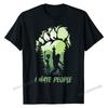 Я ненавижу людей, снежный человек, снежный человек, любители пришельцев, женская забавная футболка унисекс, футболки, топы и футболки, хлопковые летние повседневные футболки в стиле ретро, ​​унисекс