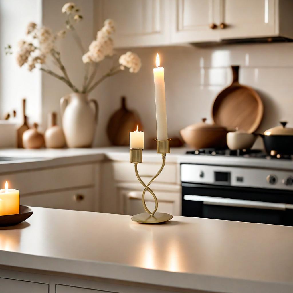 Candle Holders Modern Metal Candlestick Wedding Candle Stand Exquisite Desktop Party Decor for Home Office Decor