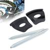 2pcs Heavy Duty Metal Steel Tire Iron Spoons Changing Tool Kit for Motorcycle Scooter Dirt Pit Bike ATV Four Wheeler with 2pcs Rim Shields Protectors