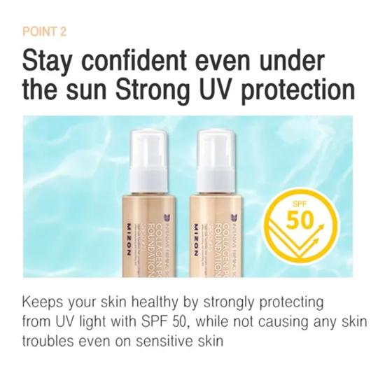 Mizon Collagen Power Foundation-2 цвета