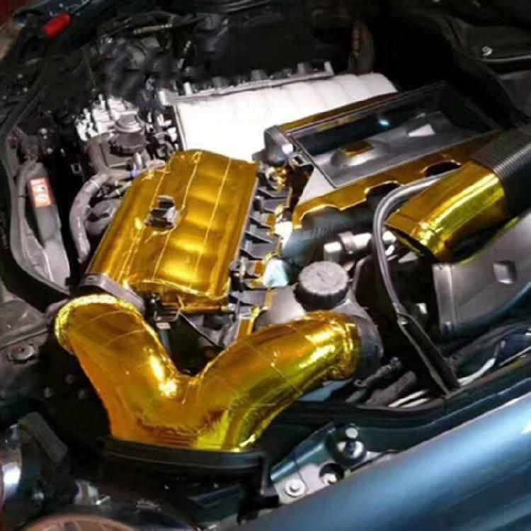 Heat Shielding Tape Self-adhesive Heat Resistant Tape Heat Reflective Adhesive