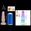 NEW Luminous Anal Plug Female Masturbator Expansion Anal Dildos for Women Soft Silicone Butt Plug Gay Sex Toys Prostate Massager