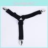 Premium 4 X Triangle Suspender Holder Bed Mattress Sheet Straps Grippers Fasteners For Secure Bedding