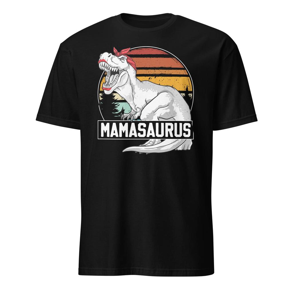 Mamasaurus Shirt Mother Dinosaur Mom Funny Mommy T-Shirt Size S-3XL Gift Tee