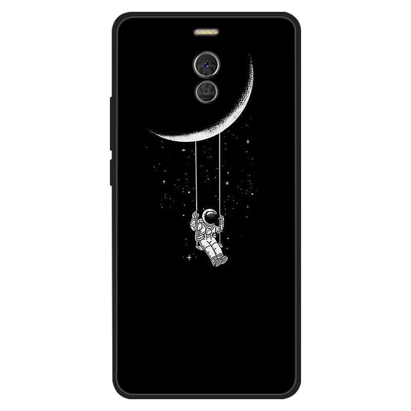Для Meizu M6 Note Чехол Силиконовый Кот Расписной Мягкий Черный Чехол для Meizu M6Note M3 Note 8 Чехол TPU Coque Защитная Capa