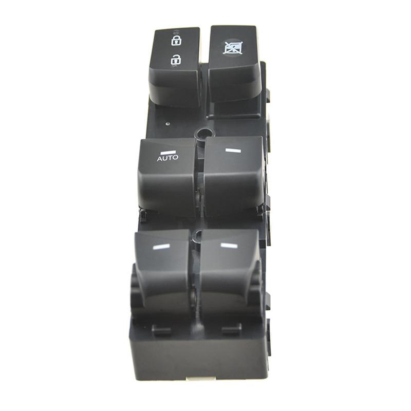 Power Window Control Switch Button Black Color 93570-4V010 16 P For Hyundai Elantra 2012 - 2016