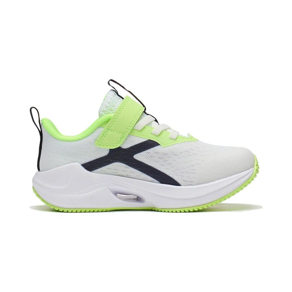 Кроссовки для бега LiNing Ultra Light 20 с нескользящей подошвой и износостойкостью, детские кроссовки для бега белого и зеленого цвета YKNT052-3