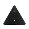 Red Rear Reflector Triangle Reflective Sign Screw Mount E22 Listed Warning Safety Reflector for Trailer Truck Caravan Boat