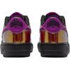 Nike Nike Air Force 1 Support Low Детские скейтбордические кроссовки Черный Золотой Подростки IQ2736-001