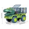Super Large Inertia Sliding Dinosaur Construction Vehicle Transport Car Tyrannosaurus Rex Baby Crib Toy Set for Boys and Girls