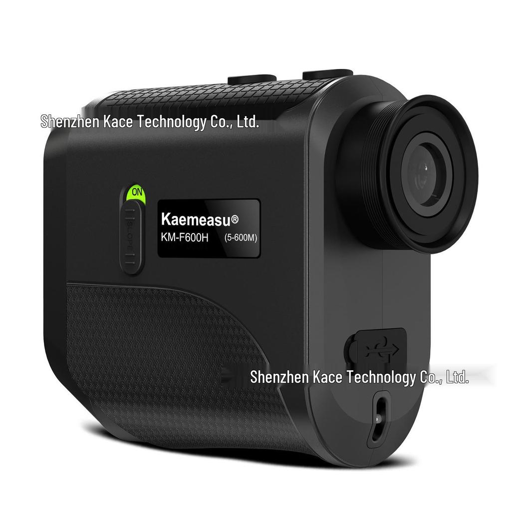 Rechargeable Handheld Binoculars with Laser Rangefinder for Outdoor Golf: Measures Height, Angle, and Speed