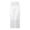 Off White Womens/Ladies Duchesse Satin Cargo Trousers