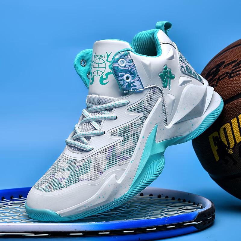 Баскетбольные кроссовки Kobe мужские кроссовки с высоким верхом износостойкие детские летние сетчатые нескользящие дышащие кроссовки для мальчиков подростковые
