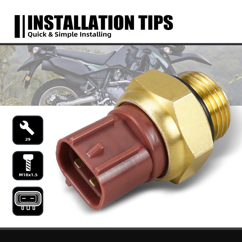 Motorcycle M18xP1.5 Radiator Cooling Fan Thermo Switch for KTM 690 Duke 2008-2019 950 990 Adventure/S Supermoto 2003-2013