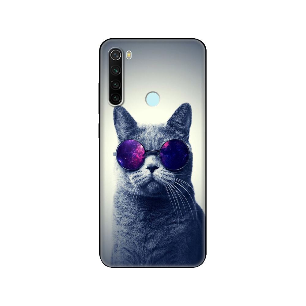 Чехол для xiaomi Redmi Note 8T, мягкий силиконовый чехол для xiaomi Redmi Note 8, чехол T Fundas для Redmi Note 8 PRO, черный чехол из ТПУ
